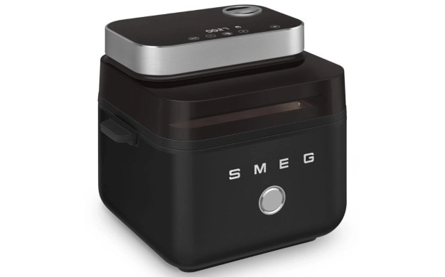 SMEG AFC01BLMAU – Фритюрник с горещ въздух Collezione, 7.3 л, Crispy & Juicy+Crispy
